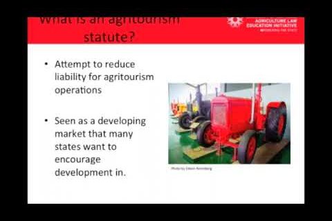 Limiting Liability in Agritourism