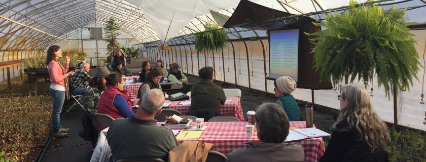 On-Farm Food Safety & Recall Readiness Training held at Priapi Gardens