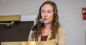 Kelly Nuckolls Winslow presenting at the 2017 Agricultural and Environmental Law Conference 