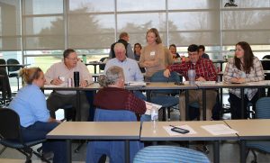 ALEI legal specialist with participants at an Agricultural Conservation Leasing Workshop